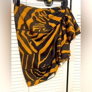 H&M Studio Animal print mini skirt